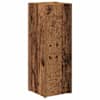 vidaXL Hoidik ja riputustugi Vana puit 20 x 20 x 55,5 cm Tehispuit