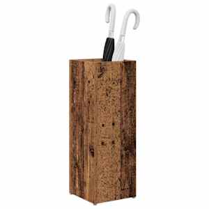 Stojan na slunečníky s úložištěm Staré dřevo 20 x 20 x 55,5 cm - obrázek 3