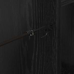 Golfová skříň Jednobarevný Černý dub 102 x 45 x 85,5 cm - obrázek 9