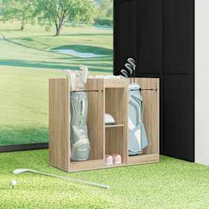 Golfová skříň Jednobarevný Sonoma dub 102 x 45 x 85,5 cm - obrázek 4