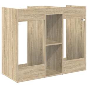 Golfová skříň Jednobarevný Sonoma dub 102 x 45 x 85,5 cm - obrázek 8