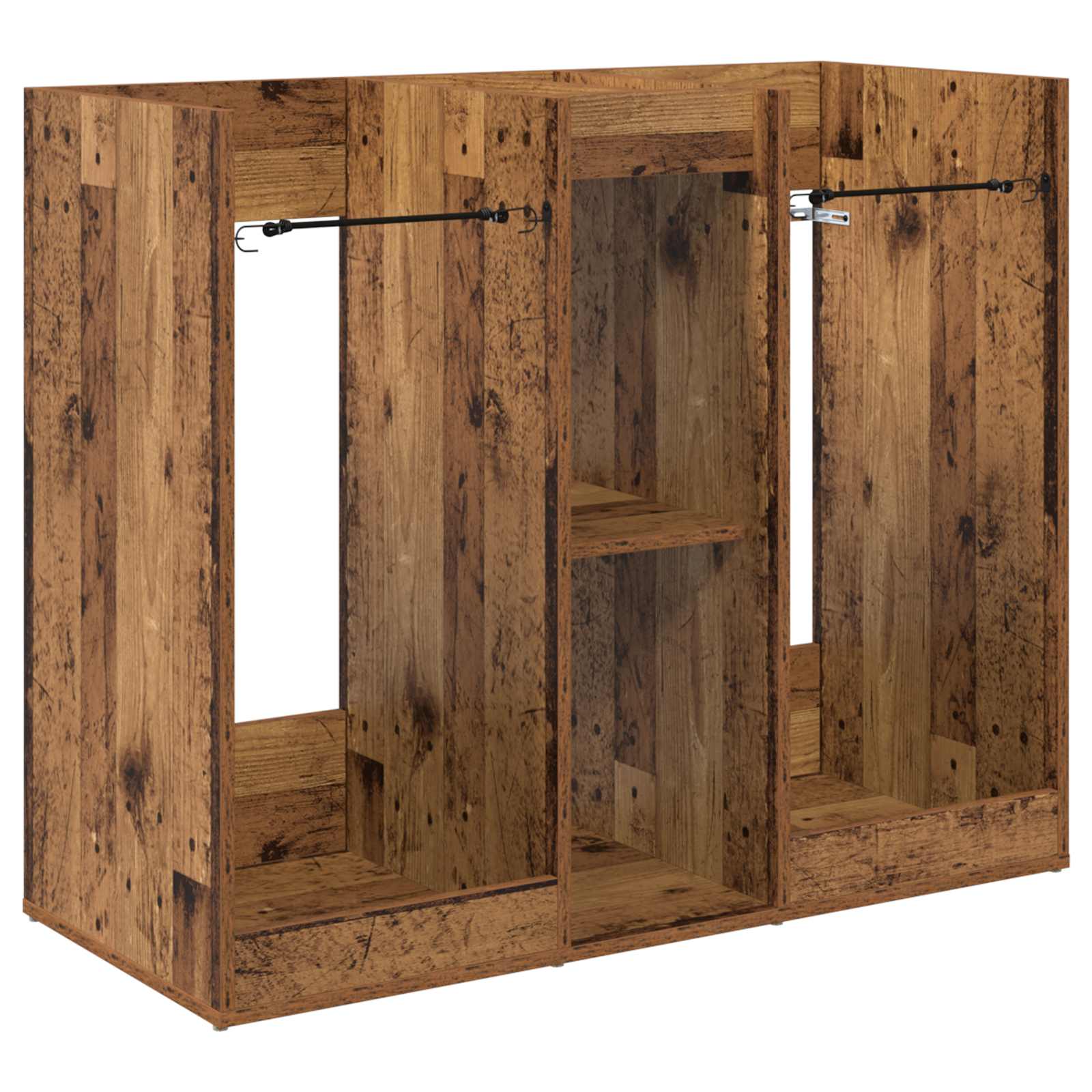 Thumbnail - vidaXL Golf Schrank Uni Altholz 102 x 45 x 85,5 cm