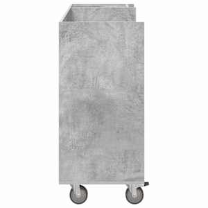Golfová skříň s kolem Betonově šedá 120 x 45 x 98 cm - obrázek 7