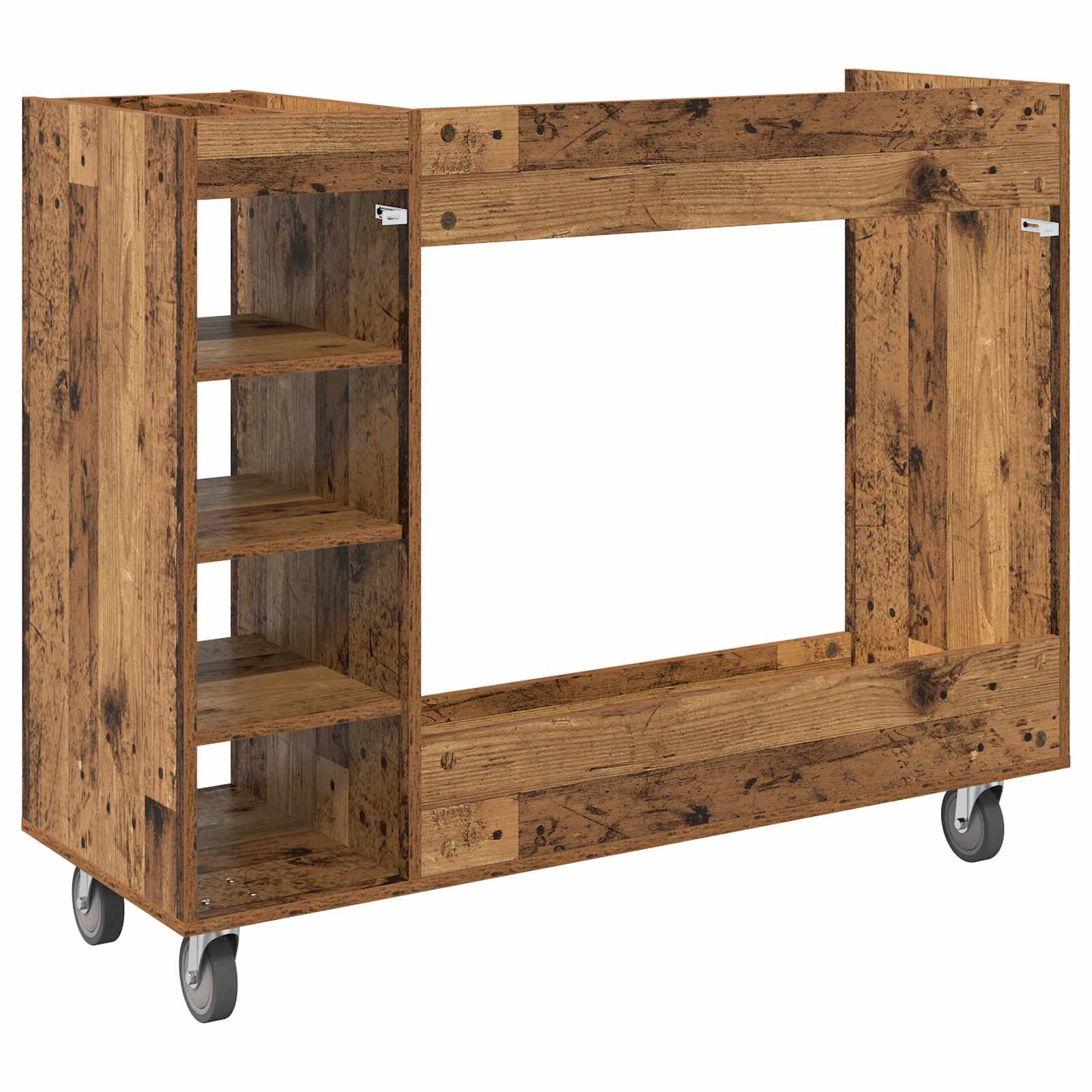 Golf omara s kolesom Enobarvno Star les 120 x 45 x 98 cm - slika 8