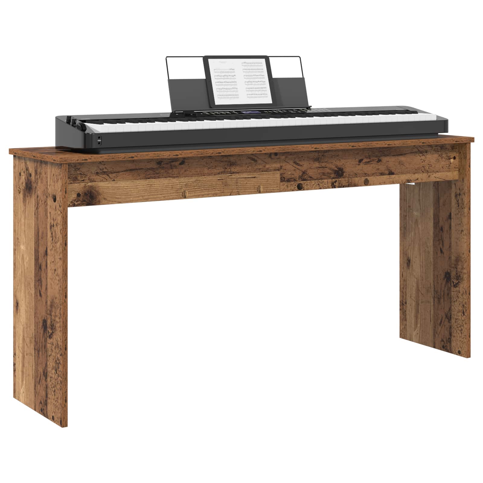 Stojalo za klaviature Star les 130 x 32 x 64 cm Konstruiran les - slika 3