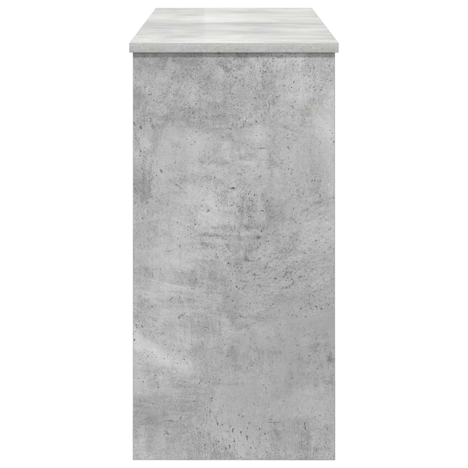 Billentyűállvány Beton Szürke 100 x 32 x 64 cm Faanyag