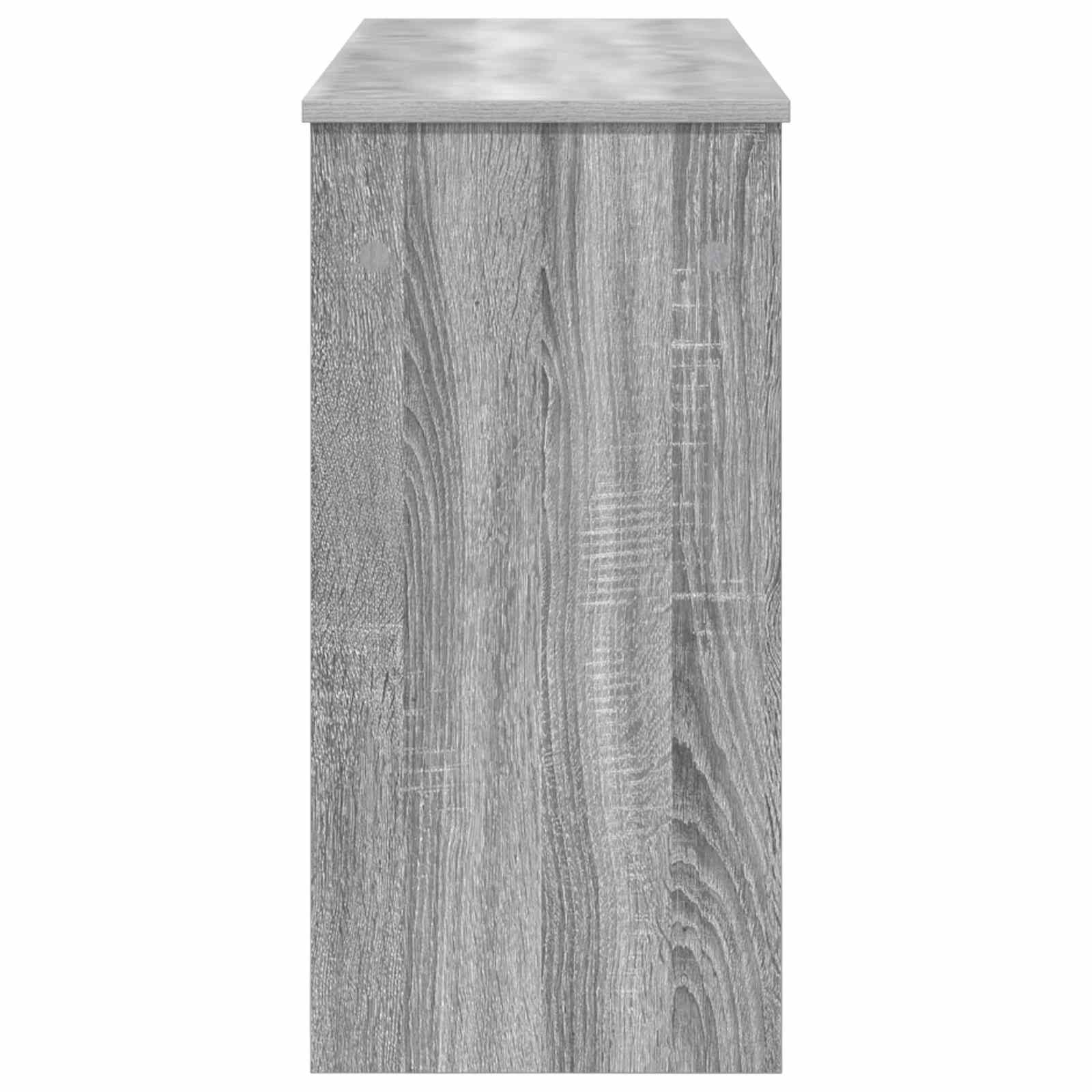 Billentyűállvány Szürke Sonoma 100 x 32 x 64 cm Faanyag