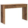 vidaXL Klaviatuuristatiiv Vana puit 100 x 32 x 64 cm Tehispuit