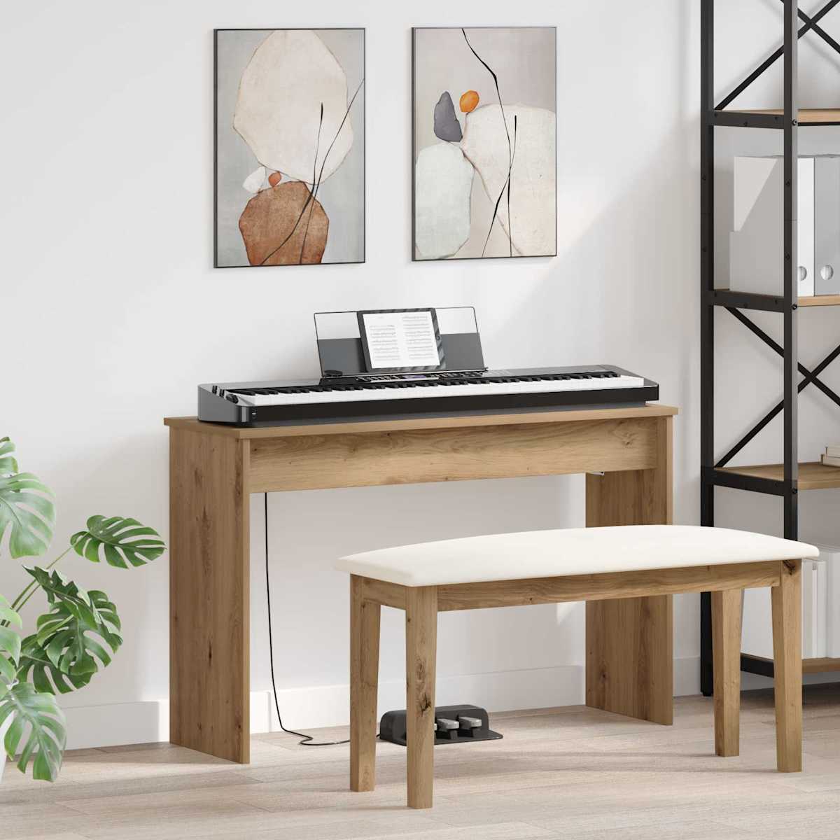 Keyboard Stand Konstrueret træ