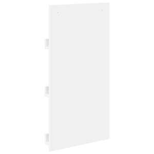 Regál na časopisy Bílá 51 x 11 x 102 cm kompozitní dřevo - obrázek 7
