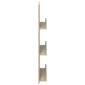 Regál na časopisy Sonoma dub 51 x 11 x 102 cm kompozitní dřevo - obrázek 6