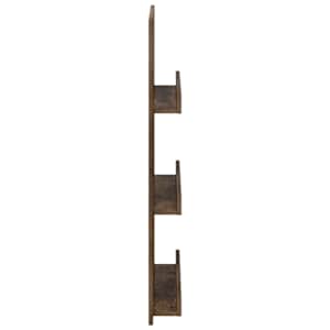 Regál na časopisy Kouřový dub 51 x 11 x 102 cm kompozitní dřevo - obrázek 6