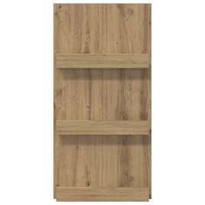 Regál na časopisy s policí Artisanový dub 51 x 11 x 102 cm - obrázek 5