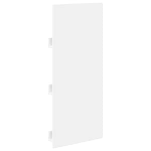 Regál na časopisy Bílá 43 x 11 x 102 cm kompozitní dřevo - obrázek 7