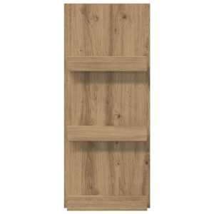Regál na časopisy s policí Artisanový dub 43 x 11 x 102 cm - obrázek 5