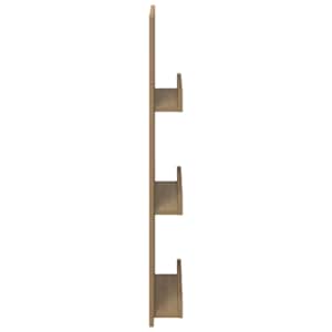 Regál na časopisy s policí Artisanový dub 43 x 11 x 102 cm - obrázek 6