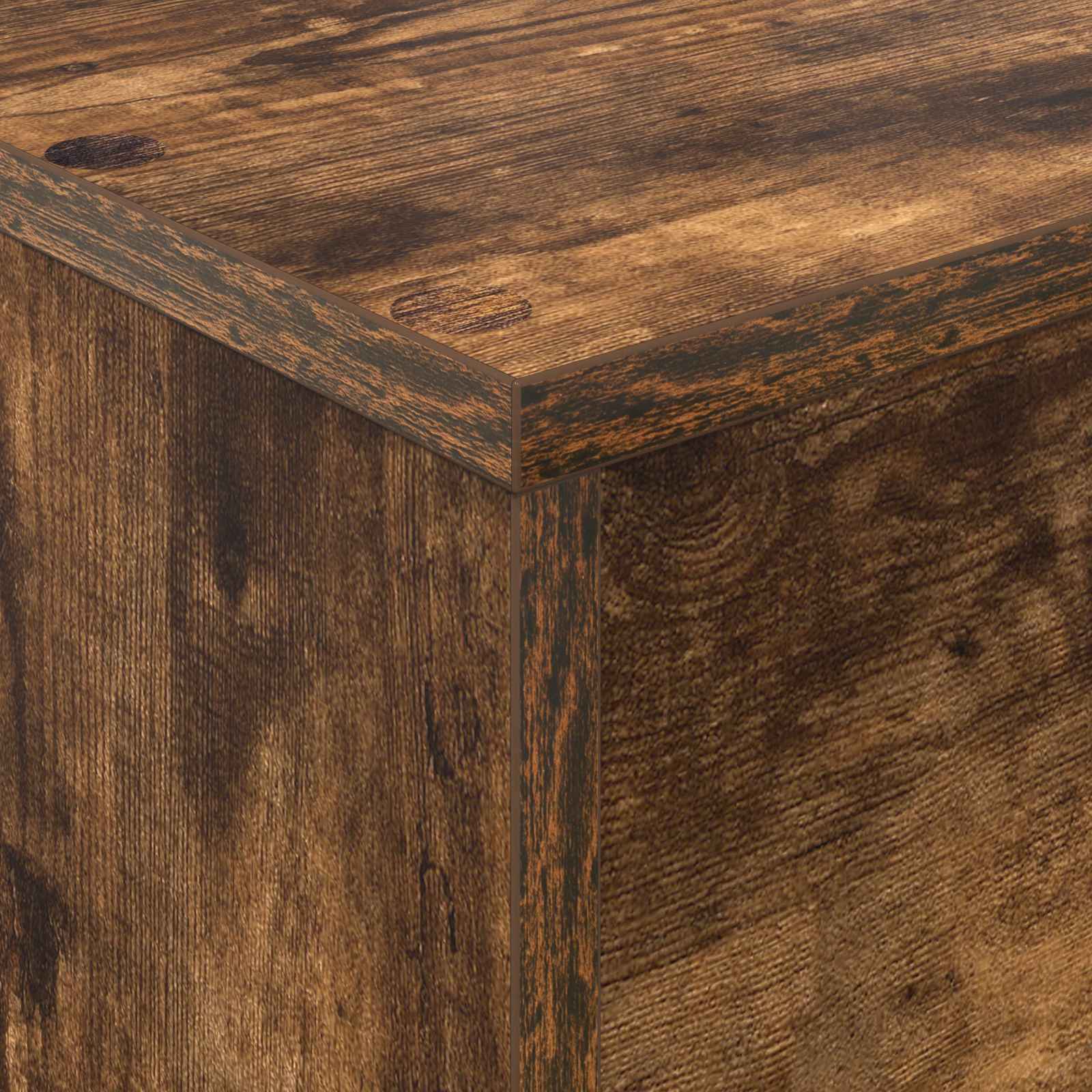 Raft pentru reviste cu raft Stejar fumuriu 70 x 41 x 126 cm [7]