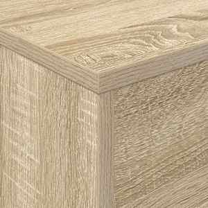 Regál na časopisy Sonoma dub 70 x 41 x 96 cm kompozitní dřevo - obrázek 8