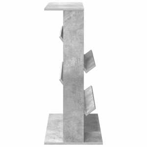 Regál na časopisy s policí Betonově šedá 70 x 41 x 96 cm - obrázek 6