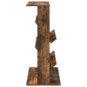 Regál na časopisy Kouřový dub 70 x 41 x 96 cm kompozitní dřevo - obrázek 6