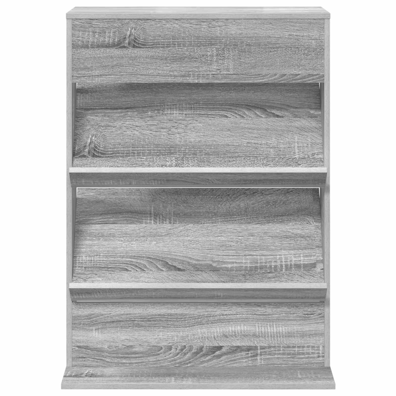 Raft pentru reviste Gri Sonoma 70 x 41 x 96 cm Lemn compozit [4]