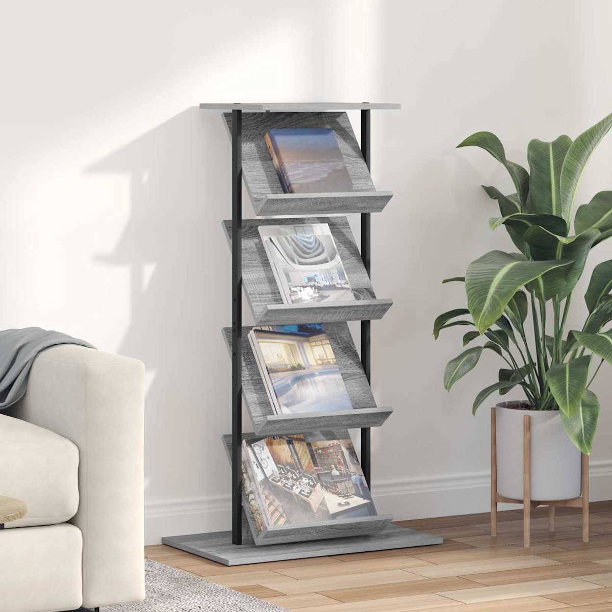 Magasin Rack 68 x 40 x 123.5 cm Konstrueret træ