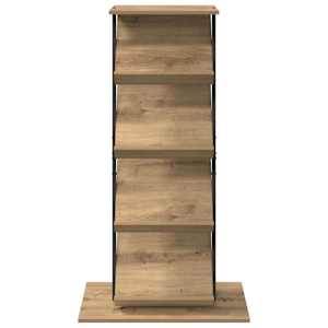 Regál na časopisy s policí Artisanový dub 68 x 40 x 123.5 cm - obrázek 5