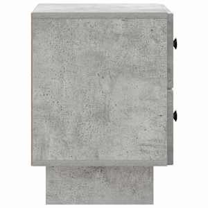 Noční skříňka 2 pcs Betonově šedá 43 x 34,5 x 47,5 cm - obrázek 8