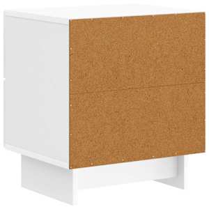 Noční skříňka 2 pcs Bílá s vysokým leskem 43 x 34,5 x 47,5 cm - obrázek 9