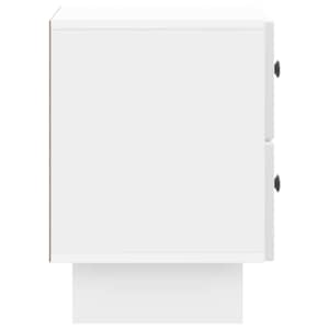 Noční skříňka 2 pcs Bílá s vysokým leskem 43 x 34,5 x 47,5 cm - obrázek 8