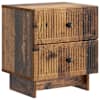 vidaXL &Ouml;&ouml;lambi kapp sahtliga Vana puit 43 x 34,5 x 47,5 cm Tehispuit