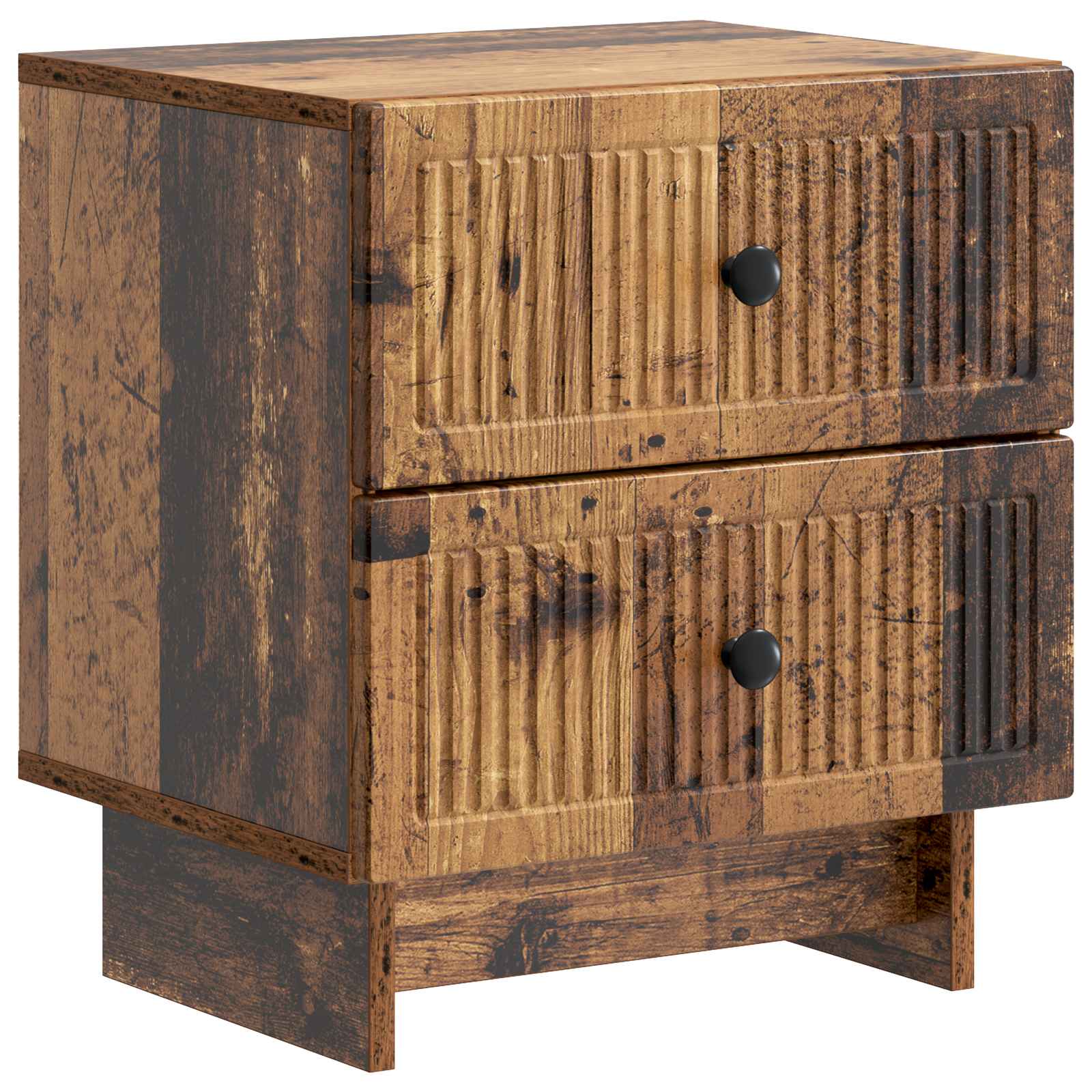 vidaXL Dulap de noapte Lemn vechi 43 x 34,5 x 47,5 cm Lemn prelucrat