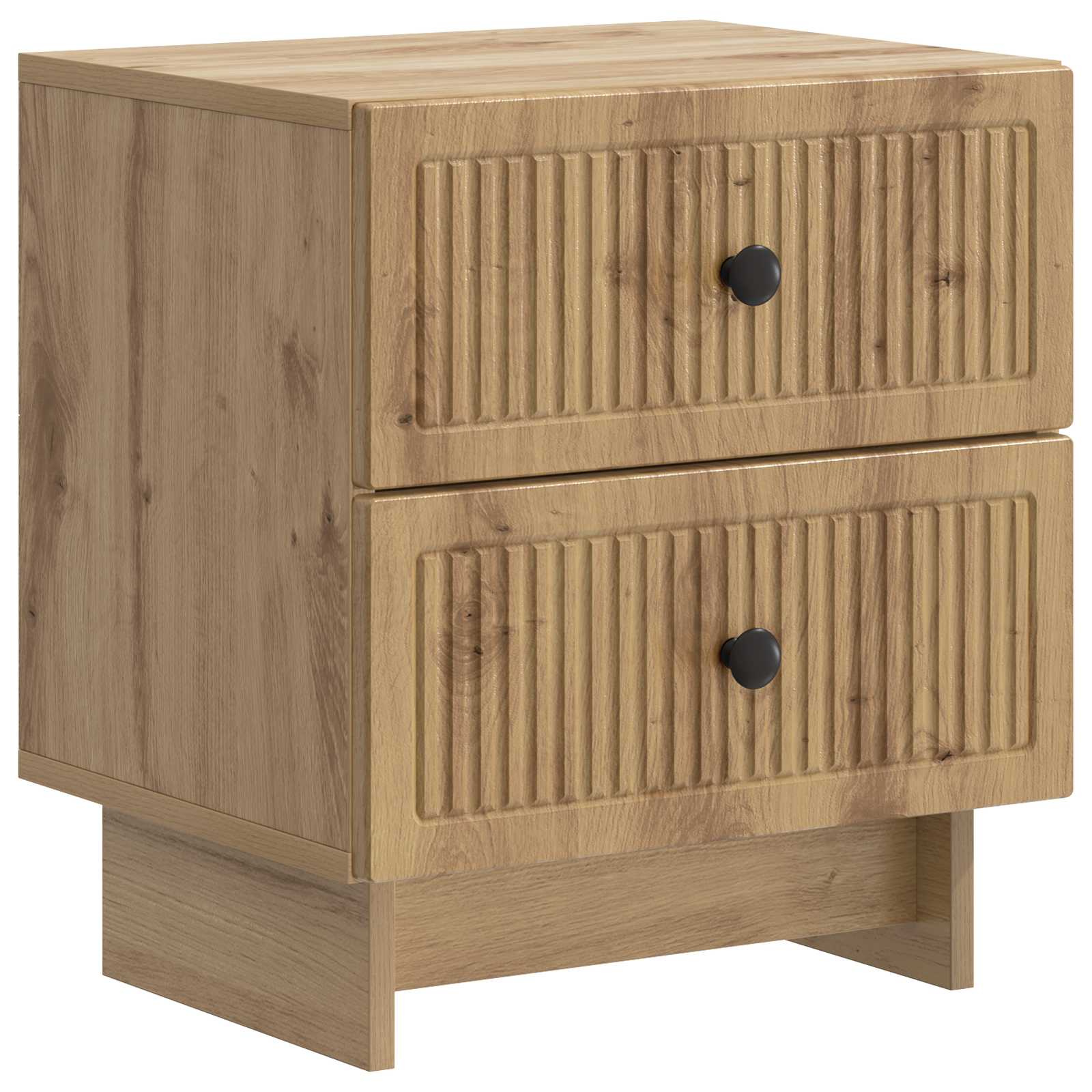 vidaXL Dulap de noapte cu sertar Stejar Artizanal 43 x 34,5 x 47,5 cm