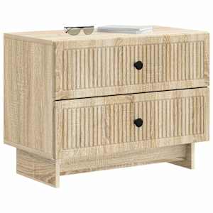 Noční skříňka Dub sonoma 62 x 34,5 x 47,5 cm Kompozitní dřevo - obrázek 3