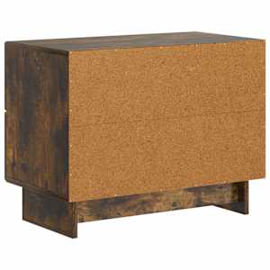 Noční skříňka Kouřový dub 62 x 34,5 x 47,5 cm Kompozitní dřevo - obrázek 7