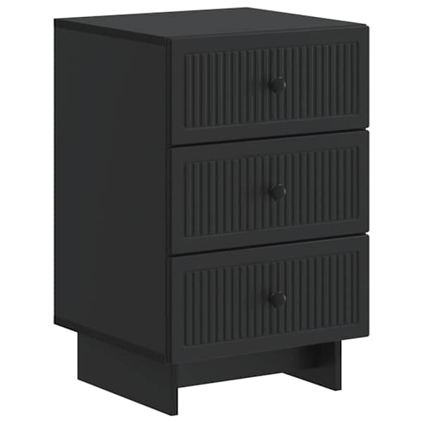 vidaXL &Ouml;&ouml;lambi kapp sahtliga Must 43 x 41 x 66,5 cm Tehispuit