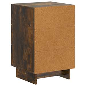 Noční skříňka Kouřový dub 43 x 41 x 66,5 cm Kompozitní dřevo - obrázek 6