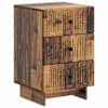 vidaXL &Ouml;&ouml;lambi kapp sahtliga Vana puit 43 x 41 x 66,5 cm Tehispuit