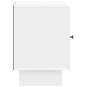 Noční skříňka 2 pcs Bílá s vysokým leskem 43 x 34,5 x 50 cm - obrázek 8