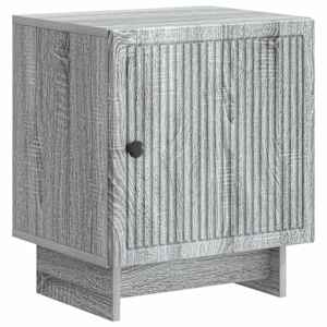 Nočna omarica Siva Sonoma 43 x 34,5 x 50 cm Inženirski les
