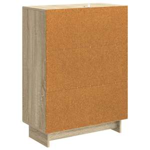 Servírovací skříň Dub sonoma 66 x 34,5 x 90 cm Kompozitní dřevo - obrázek 8