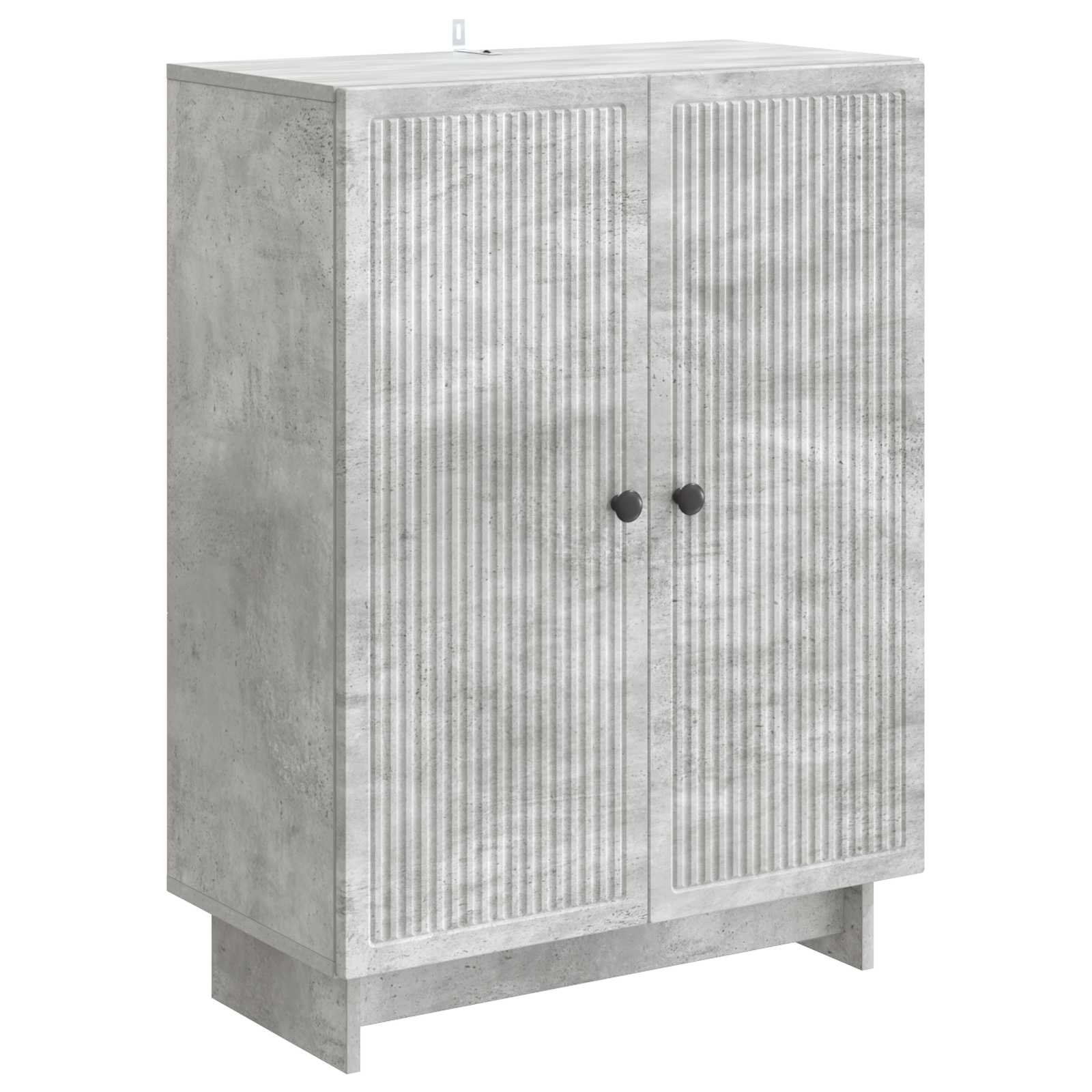 vidaXL Bufet Gri Beton 66 x 34,5 x 90 cm Lemn prelucrat
