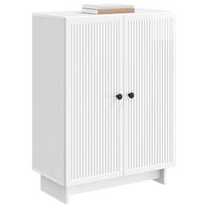Servírovací skříň Bílá s vysokým leskem 66 x 34,5 x 90 cm - obrázek 2