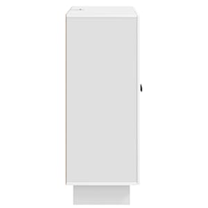 Servírovací skříň Bílá s vysokým leskem 66 x 34,5 x 90 cm - obrázek 5