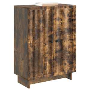 Servírovací skříň Kouřový dub 66 x 34,5 x 90 cm - obrázek 3