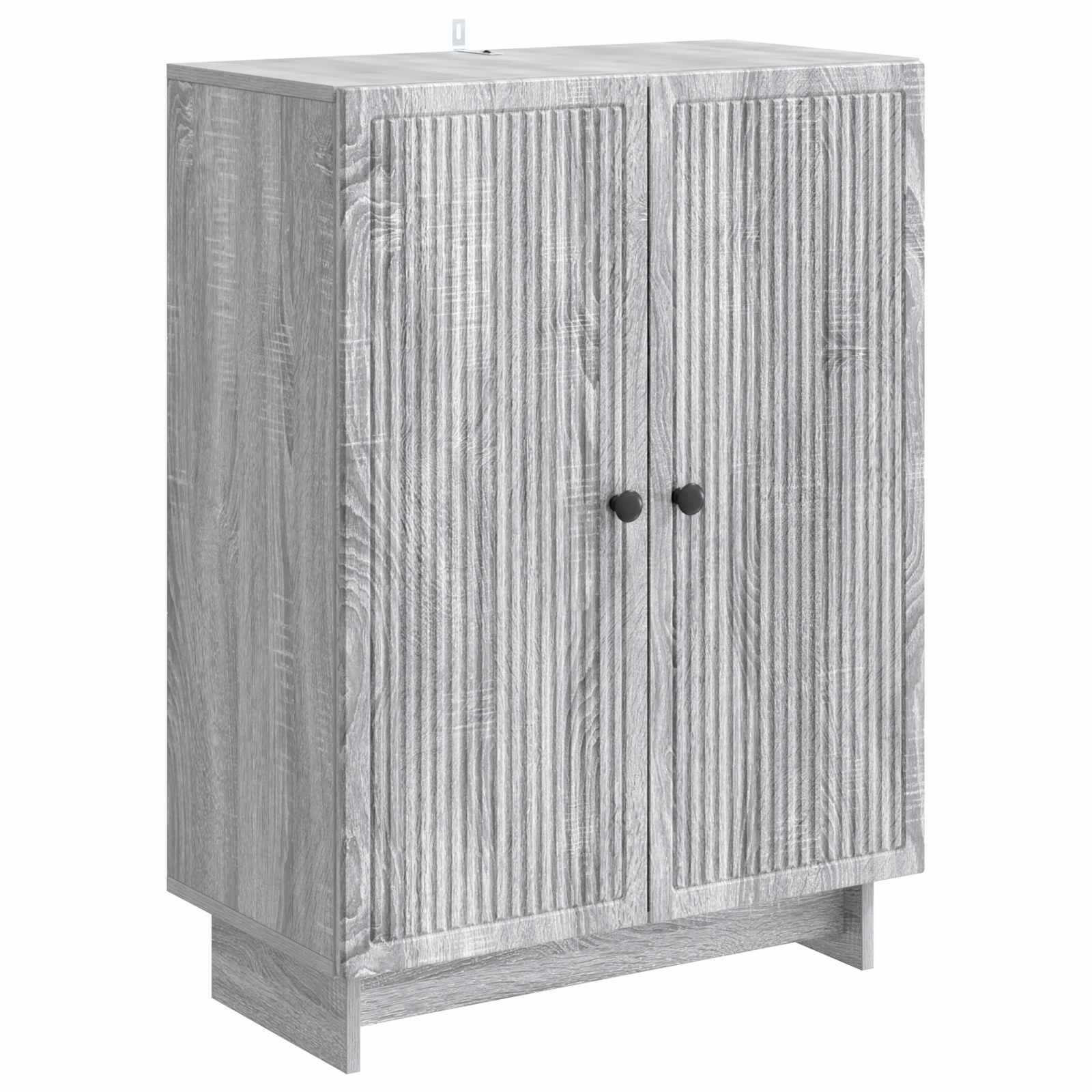 vidaXL Bufet Sonoma gri 66 x 34,5 x 90 cm Lemn prelucrat