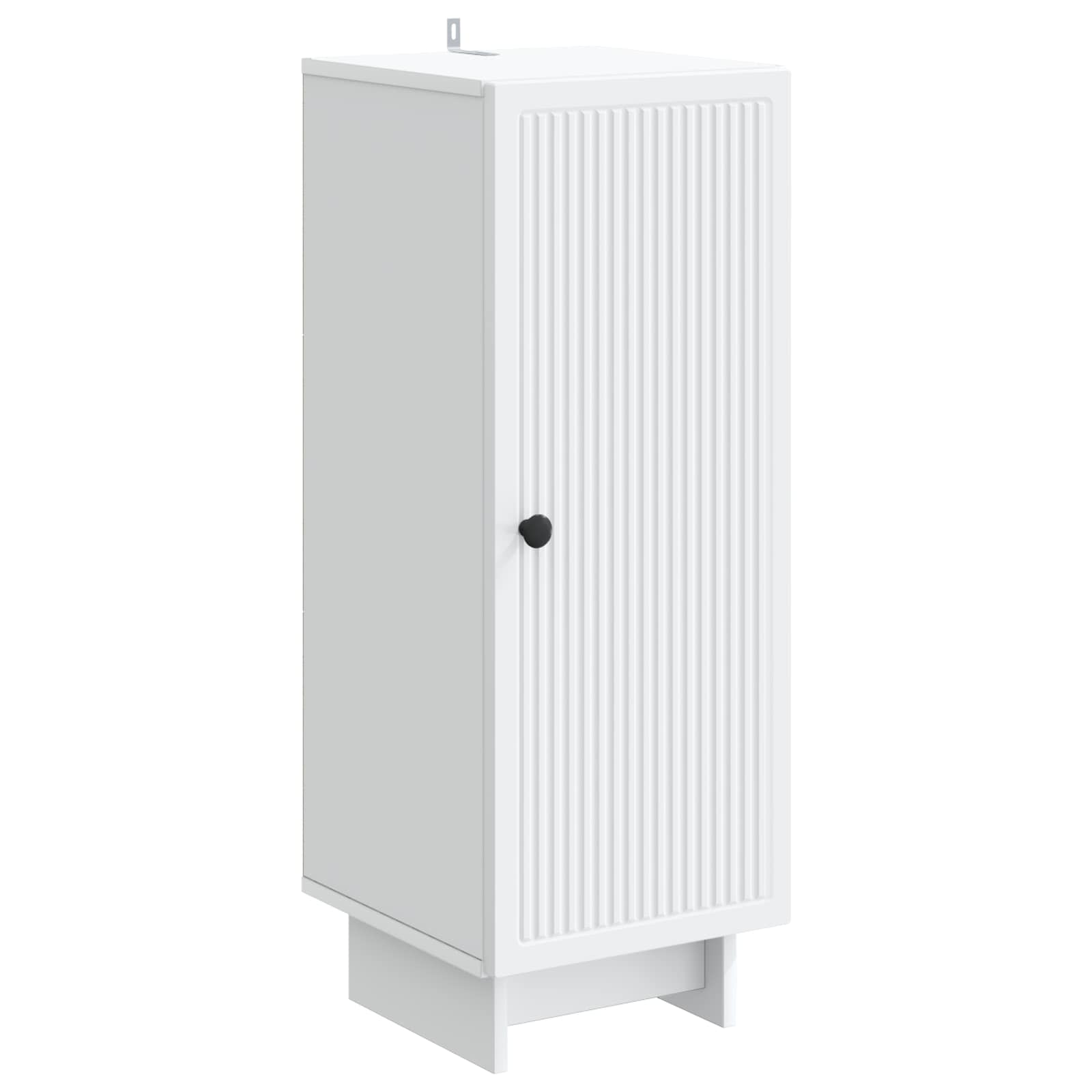 vidaXL Bufet Alb 33 x 34,5 x 90 cm Lemn prelucrat
