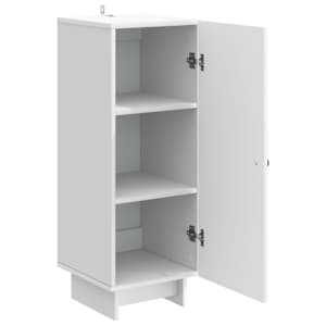 Servírovací skříň Bílá 33 x 34,5 x 90 cm Kompozitní dřevo - obrázek 3