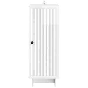 Servírovací skříň Bílá s vysokým leskem 33 x 34,5 x 90 cm - obrázek 4