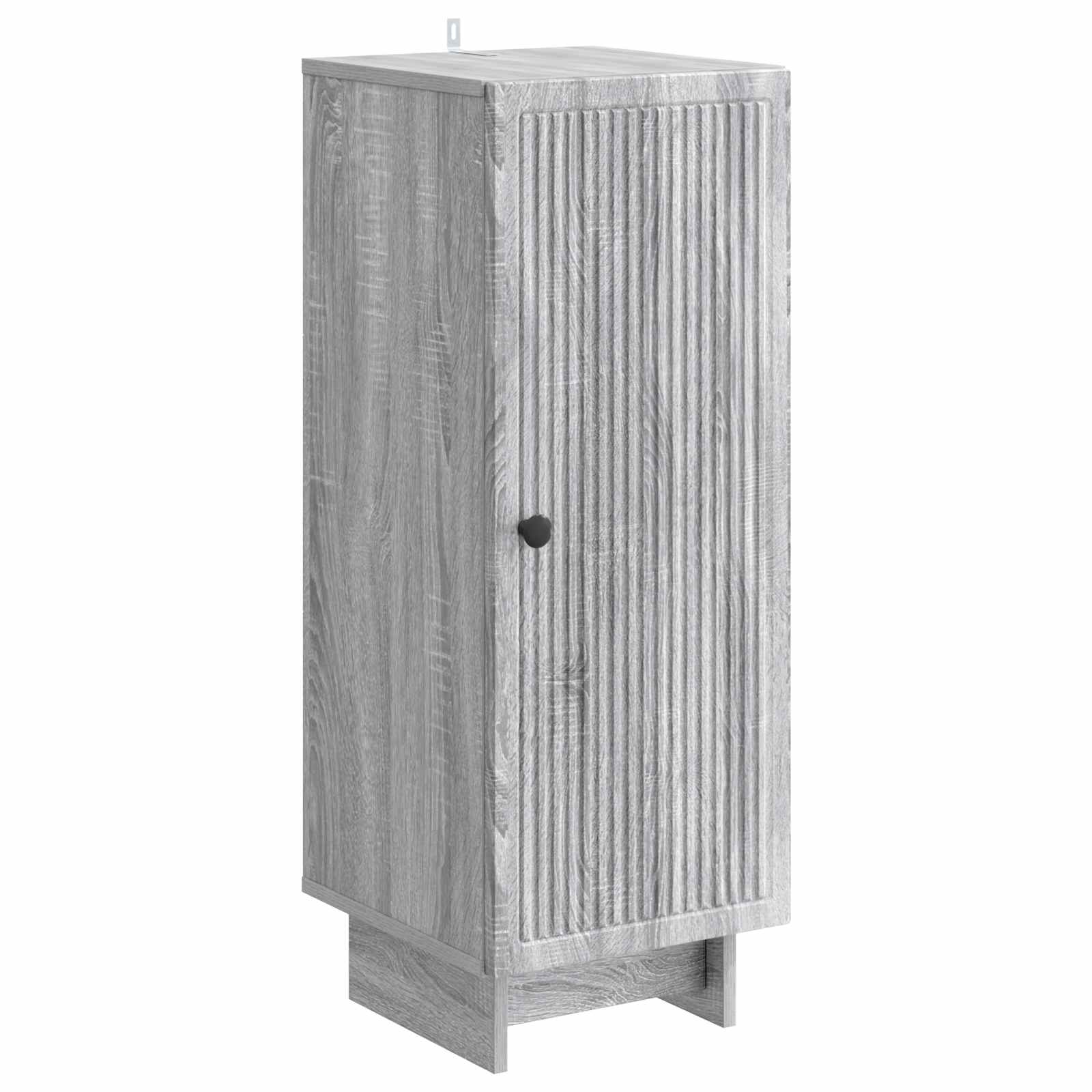 vidaXL Bufet Sonoma gri 33 x 34,5 x 90 cm Lemn prelucrat